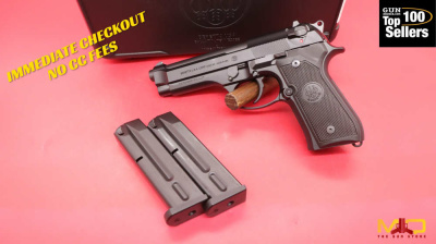 Beretta 92FS 9mm Excellent Condition In Case CA Compliant Penny Start!