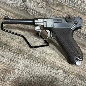 WW1-WW2 Imperial German P08 9mm Luger Pistol DWM 1913 WAA 655 MAG MATCHING