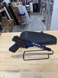 Used Browning buck mark buckmark ultra lite .22 pistol blue purple silver