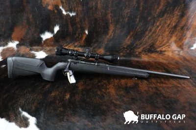 Savage Axis Compact 6.5 Creedmoor Bolt Action Rifle w/3-9x40 Scope