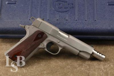 Colt M1991A1 Commander Stainless 1911 .45 ACP 4.25" Semi Automatic Pistol