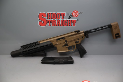 Sig Sauer MCX Rattler Canebrake 300Blk 5.5" w/Pistol Brace