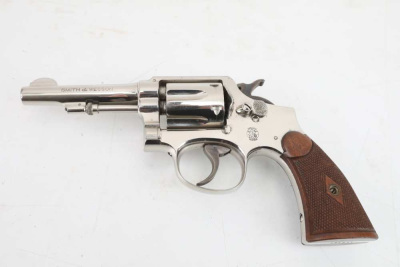 S&W M&P Factory Nickel 32-20 Exc Cond C&R