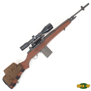 Springfield M1A NM Combo, 308 Win 22” BBL, Matte/ Wood, VERY NICE W/ Scope!