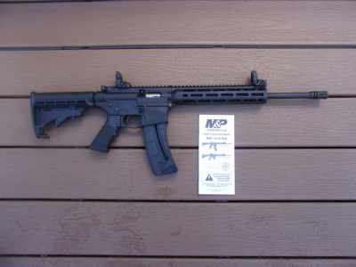 S&W Smith & Wesson M&P15-22 .22lr 16" AR-15 Style Rifle 100% Cond. $1START