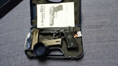 Like-New Beretta M9A1 9mm NATO USMC Pistol Marine 92FS M9-A1 92A1 2Mags&Box