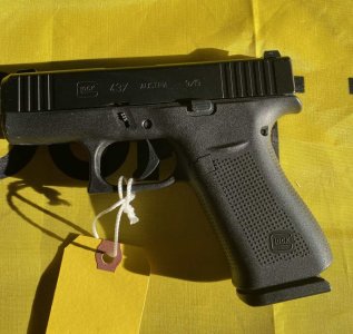 Glock 43X w/ 1 mag
