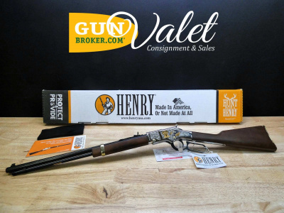 God Bless America Edition Henry Golden Boy - .22 S/L/LR - H004GBA - XLNT!