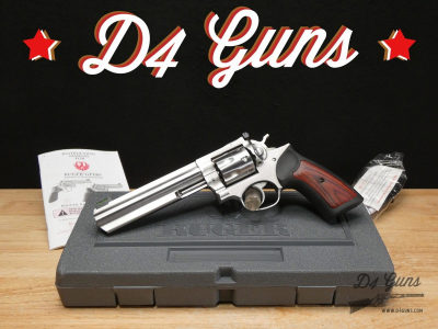 Ruger GP100 Stainless - .357 Mag - 2018 - Magnum - SA/DA - 6IN GP 100