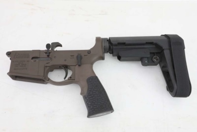 Daniel Defense DDM4 V7 P Pistol Lower UNFIRED SBA3 Brace H Buffer MINT! NR