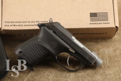 Beretta 3032 Tomcat "Silver Black Gorilla" .32 ACP Pistol W/ Tip-Up Barrel