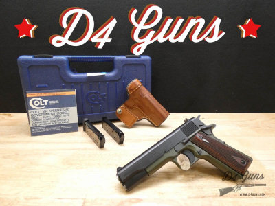 Colt Government Model MKIV Series 80 1911 - .45 ACP - ODG Two Tone w/ XTRAS