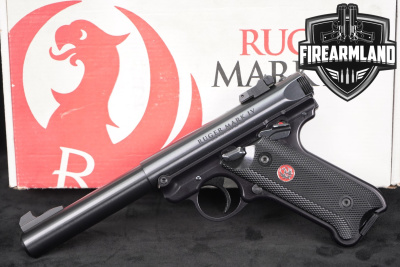 1st-Yr 2016 Ruger Mark IV 4 Target 22LR 5.5" Optic-Ready BULL BARREL