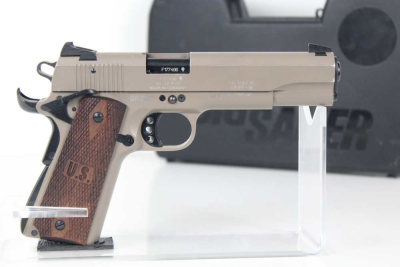 SIG Sauer 1911-22 FDE .22 LR 5" w/ Box Papers Excellent Used