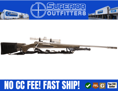 Winchester Model 70 .300 Win Mag 24" Classic Stainless BOSS