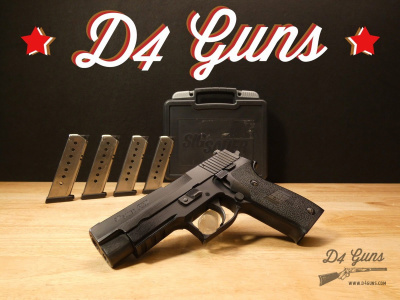 Sig Sauer P220 - .45 ACP - Rail -  w/4 Mags - SA/DA - De-Cocker - USA