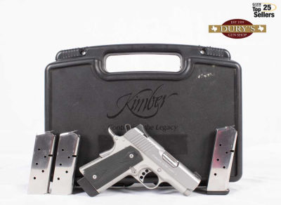 Kimber Stainless Ultra Carry II 45ACP Dury's #33165
