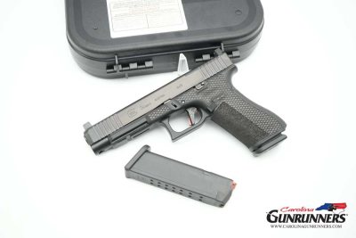Glock 34 Gen5 MOS Semi Auto Pistol 9mm 5" Timney Stippled Night Sights