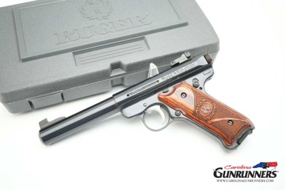 Ruger Mark III 60 Year Commemorative Pistol .22 LR 5.5" Bull Barrel Blued