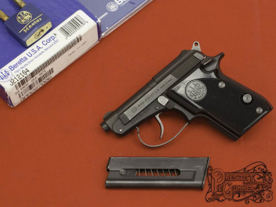 Beretta 21A Bobcat .22 LR 2.4" Black 7+1 Capacity Exc w/ Box Penny $.01 NR