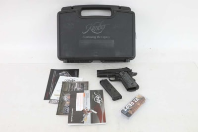 Kimber Custom Shop Ultra Raptor II 45acp! NICE! 3" light! NR