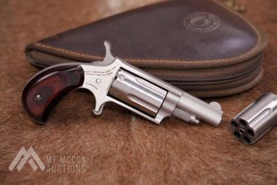 North American Arms NAA-22MC 1 5/8" .22 WMR SA Revolver w. .22 LR Cylinder