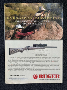 Ruger M77 Hawkeye Mark II Frontier .308 The original scout rifle