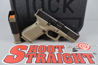 Glock G19 Gen5 MOS 9mm 4.02"bbl Two-Tone w/Case