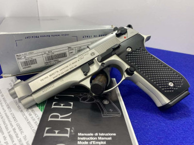Beretta 92 FS Stainless 9mm 4.9" *INCREDIBLE BERETTA CRAFTSMANSHIP*
