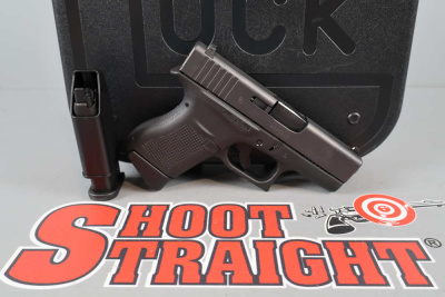 Glock G43 9mm 3.41"bbl w/Case