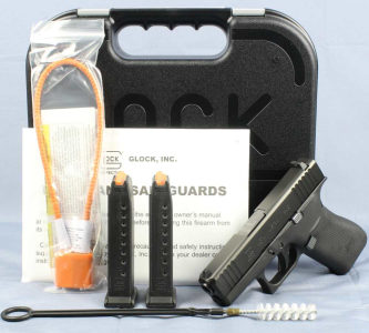 Glock G43X 9mm Sub-Compact Semi Auto Pistol-Black | PX4350201