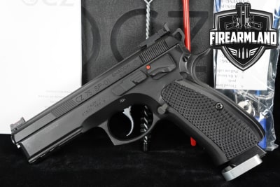 CZ Custom 75 SP-01 SHADOW Target II 9mm 4.6" SP01 +3 MAGS & ORIG CASE