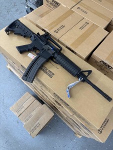 USED WALTHER COLT M4 CARBINE .22LR RIFLE