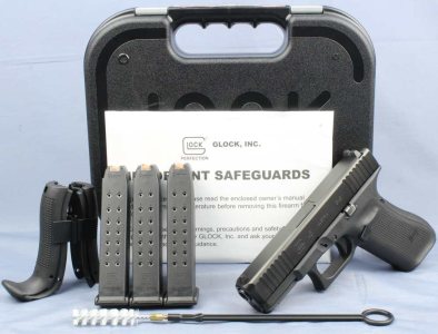 Glock G45 Gen5 17-RD 9mm Compact-Crossover Semi Auto Pistol | PA455S203
