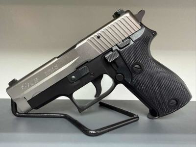 SIG SAUER P225*NICKEL RARE TWO-TONE*MADE IN WEST GERMANY*LIKE NEW PRISTINE