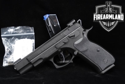 CZ 75 B Omega 9mm 4.6" CZ75 75B CZ75B +2 MAGS, ORIG SIGHTS