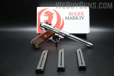 Ruger MK IV Hunter Semi Auto Pistol .22 LR