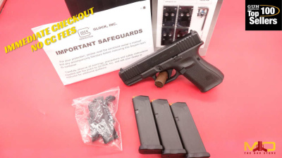 Glock G19 Gen5 MOS 9mm Excellent Condition In Case Penny Start!
