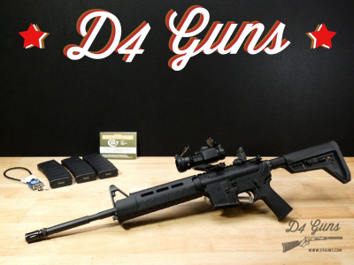 Colt M4 Carbine - 5.56 NATO - LE Prefix - XLNT AR w/ 3 Mags & Vortex Optic