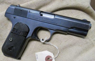 Colt Model 1903 .32 ACP Semi-Auto Pistol 1917 .01 NO RESERVE