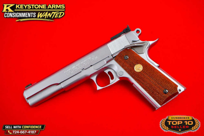 Spectacular Full Custom Colt Series 70' Government .38 Super Long-Slide