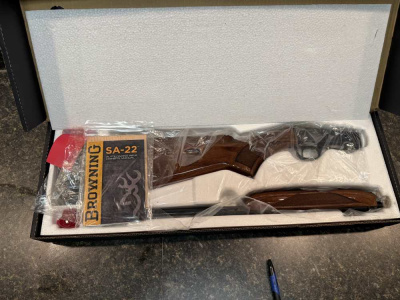 Browning SA-22 .22lr, in Box With Papers