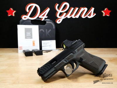 Custom Glock 19V Kavorka - 9mm - G19 V OR w/ Ported Barrel & Holosun - C