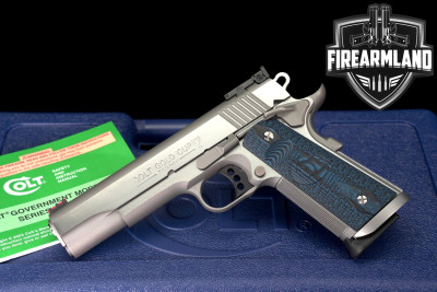Colt Gold Cup Trophy Series 70 45 ACP 1911 5" Stainless +ORIG CASE