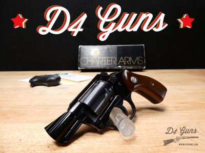 Charter Arms Off Duty - .38 Spl  - Self-Defense - Snubby - EXTRA GRIPS!