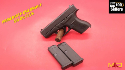 Glock G42 380 ACP Great Condition 2 Mags Penny Start!