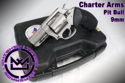 Charter Arms Pit Bull 9mm 2.25" Stainless Steel Revolver
