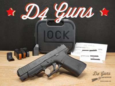Glock 48 MOS - 9mm - G48 - CCW Pistol - Optics Ready - Austria - Mags