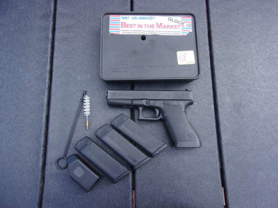 Glock 21 .45 ACP 4.5" Pistol Old School G21 w/ 3 Mags & Box $1START