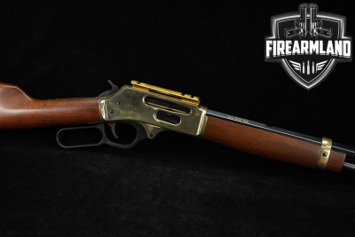 Henry 30-30 Lever Action Brass Side Gate 20" H009BG OCTAGON BARREL